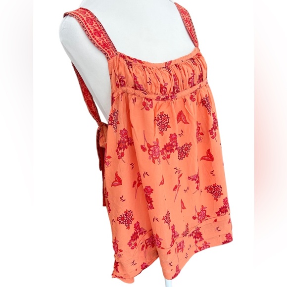Anthropologie Clementine Floral Tiered
Babydoll Boho Lounge Tank Top size XL. - Picture 7 of 11